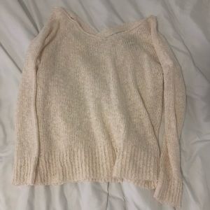 Cream colored sweater